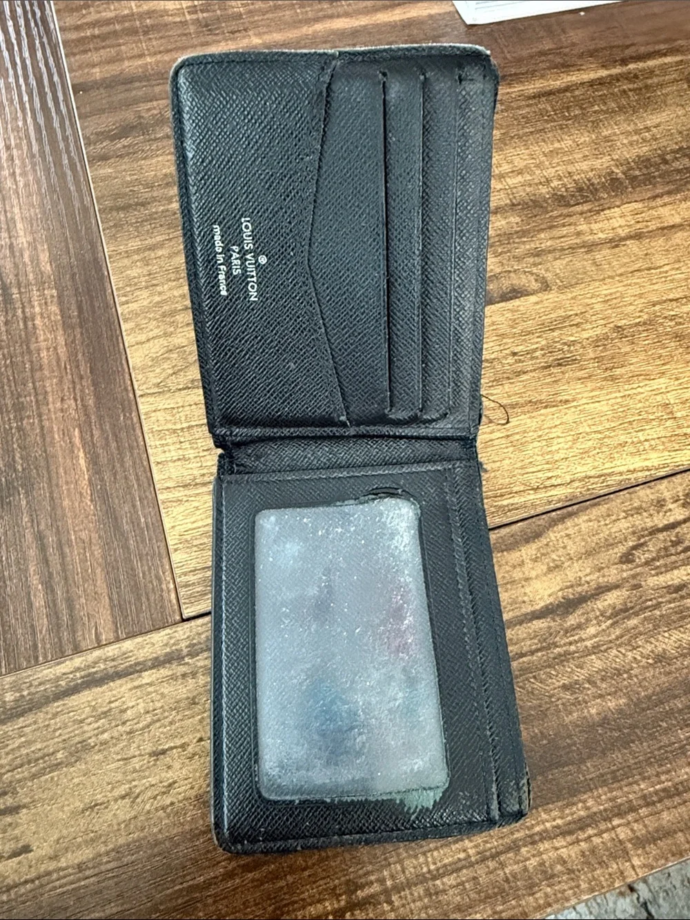 Men's Louis Vuitton Damier Graphite Wallet